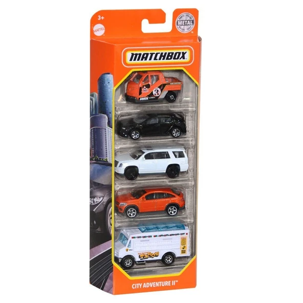 C1817 Matchbox™ 5'li Araba Seti / Asorti Seçilemez. - 4