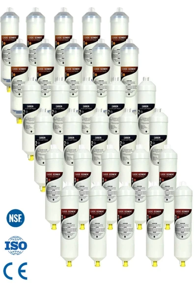 WaterMelon  Kapalı Kasa Su Arıtma Cihazı Yeni Seri Inline 3 Aşamalı 10 Takım Filtre Seti ürün görseli