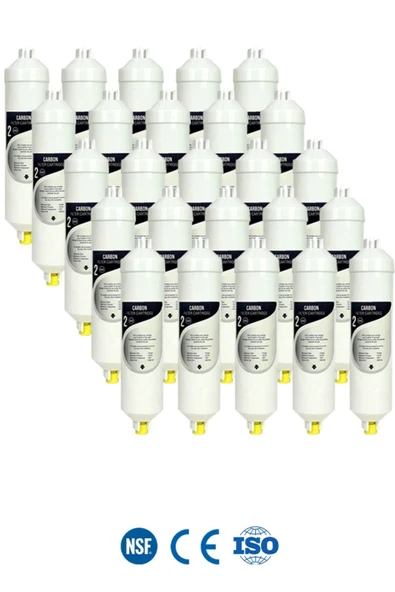 WaterMelon  Kapalı Kasa Su Arıtma Cihazı Yeni Seri Inline 5 Aşamalı Filtre 25 Takım Set - Resim 2