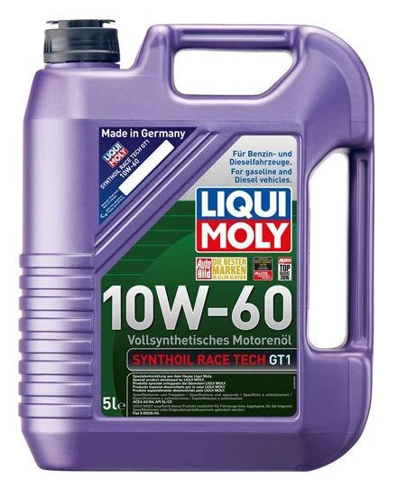 Liqui Moly Synthoil Race Tech GT1 10W-60 Motor Yağı 5 Litre