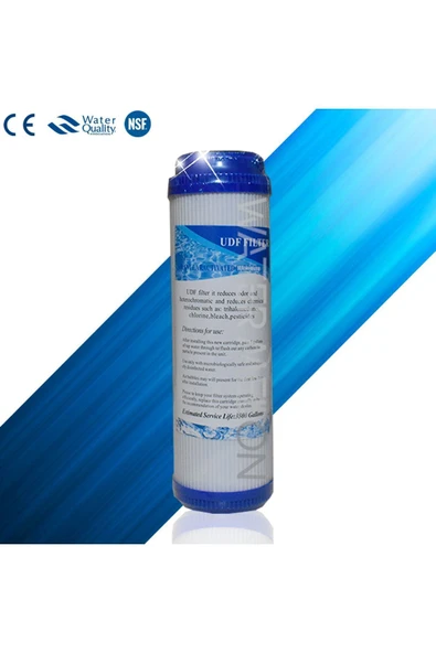 WaterMelon  Açık Kasa 5 Aşama Su Arıtma Cihazı Çift Karbonlu Yıllık Filtre Seti (NSF ONAYLI VONTRON MEMBRANLI) - Resim 3