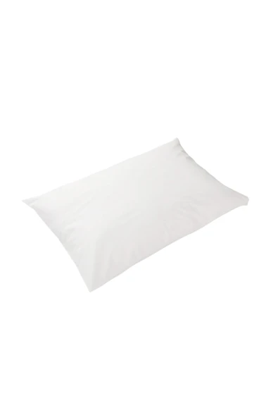 Fermuarlı Beyaz Yastık Kılıfı 2 Adet 50 X 70 cm