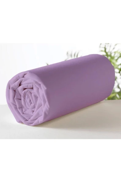 Battal Boy Lastikli Çarşaf Lila ürün görseli 1