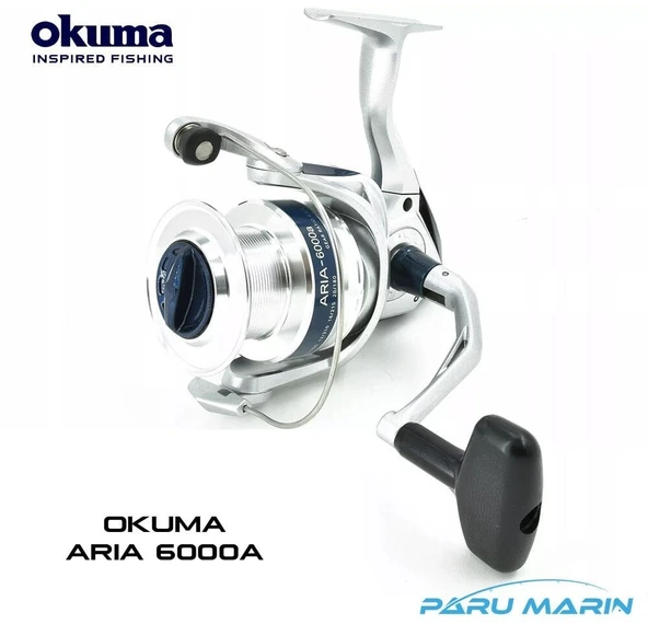 Okuma ARIA-6000A Painting Silver 1BB Olta Makinesi