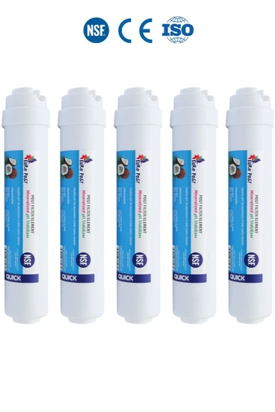 WaterMelon  Su Arıtma Cihazı Filtresi Son Karbon Filtre Nsf Onaylı 5 Adet ürün görseli