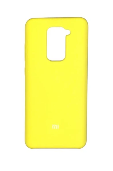Xiaomi Redmi Note 9 Orijinal Silikon Kılıf Sarı (Xiaomi Türkiye Garantili)