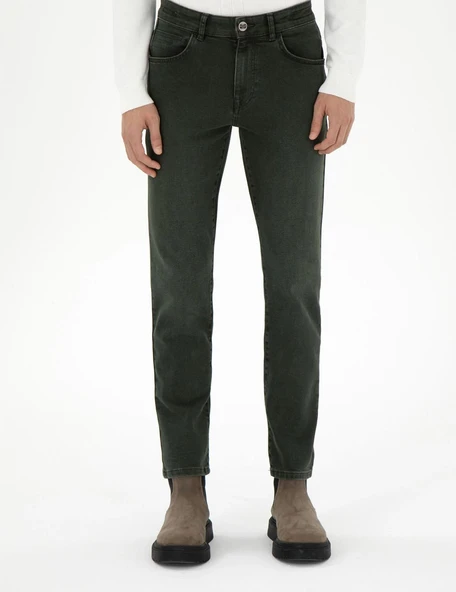 Captiva Regular Fit Likralı Erkek Örme Jean Pantolon-6932 - 2