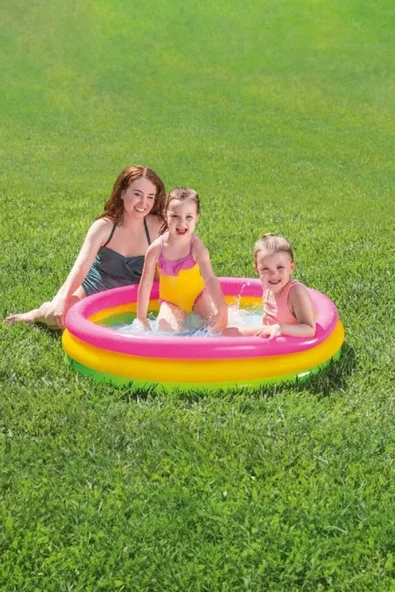 İntex 3 Boğumlu Şişme Havuz 114x25 Cm IH 57412 - 2