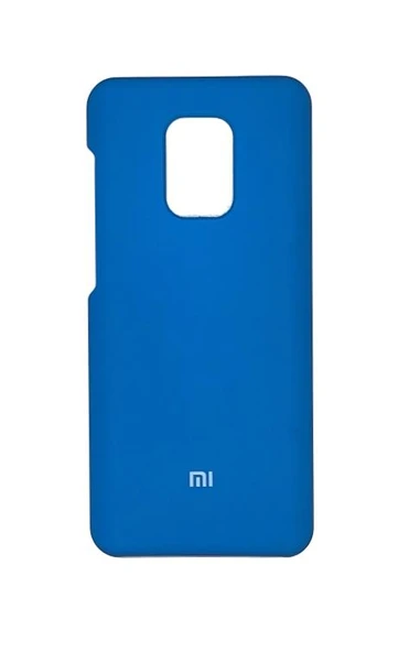 Xiaomi Redmi Note 9S Orijinal Silikon Kılıf Lacivert (Xiaomi Türkiye Garantili)