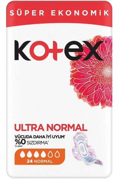 Kotex Ped Ultra Normal  Quadro 1 x 24