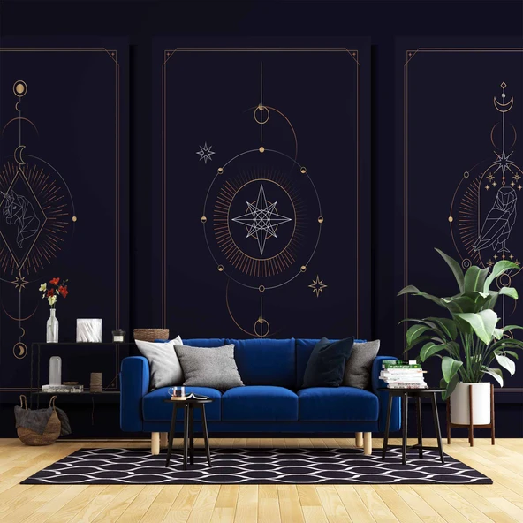 Geometrik Tablo Duvar Kağıdı