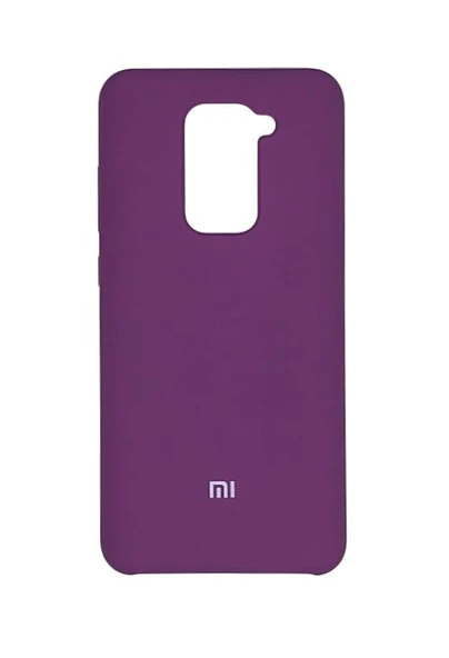 Xiaomi Redmi Note 9 Orijinal Silikon Kılıf Mor (Xiaomi Türkiye Garantili)