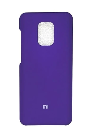 Xiaomi Redmi Note 9S Orijinal Silikon Kılıf Mor (Xiaomi Türkiye Garantili)
