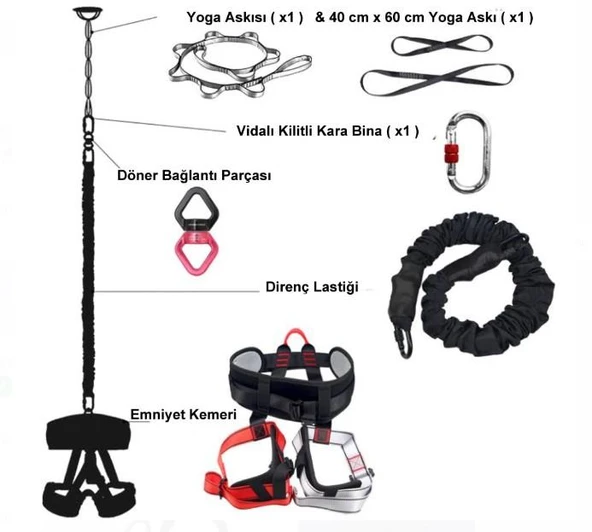 Avessa Fdk-1000 Bungee Jumping Pro Egzersiz Aleti - 2