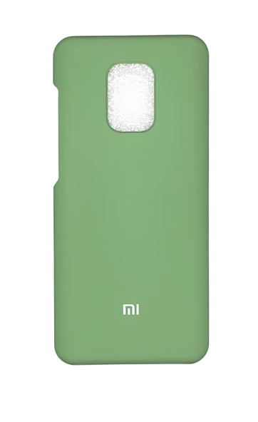 Xiaomi Redmi Note 9S Orijinal Silikon Kılıf Yeşil (Xiaomi Türkiye Garantili)