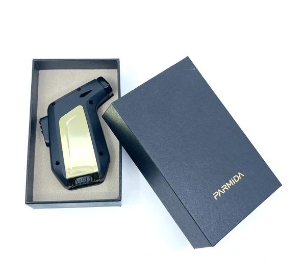 Parmida Puro Çakmağı Jet Alev - Gold/Black - Resim 5