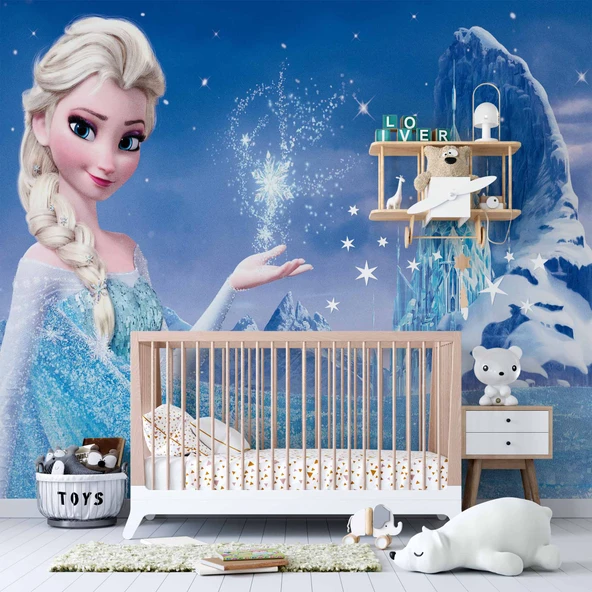 Elsa Çocuk Odası Duvar Kağıdı - Resim 3