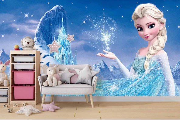 Elsa Çocuk Odası Duvar Kağıdı - Resim 4