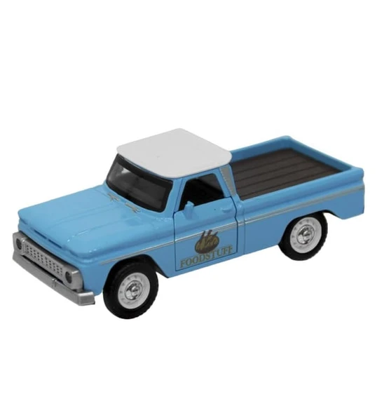 Birlik Oyuncak Metal Çek-Bırak Amerikan Tipi PİCK-UP Araç (Ekmek Arabası) 1:36 Ölçekli FY5128-12D