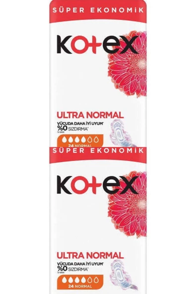 Kotex Hijyenik Ped Ultra Normal 2 x 24