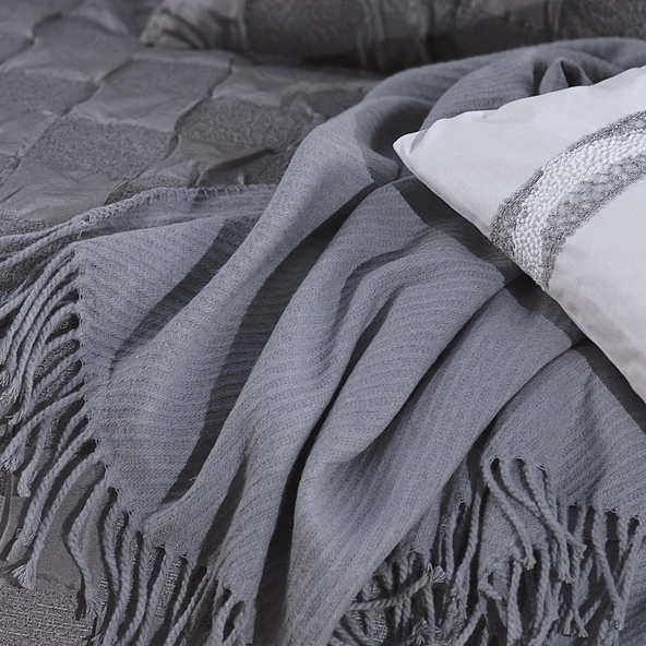 Schafer Home Moneta Çeyiz Seti 11 Parça-Gri - 2