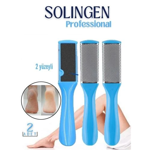 Topuk Rendesi ve Törpü 2 li Set Solingen Professional