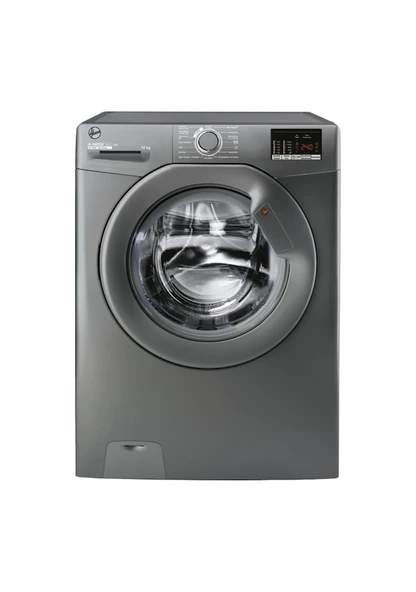 Hoover H3W2102DRRE/1-17 1200 Devir 10 KG Silver Çamaşır Makinesi - 1