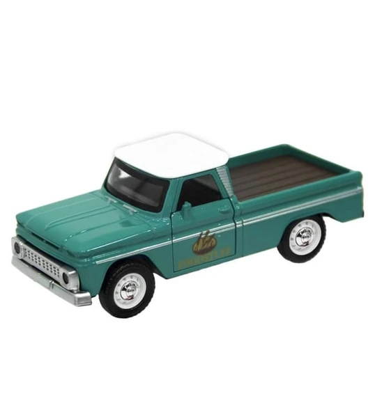 Birlik Oyuncak Metal Çek-Bırak Amerikan Tipi PİCK-UP Araç (Ekmek Arabası) 1:36 Ölçekli FY5128-12D - 2