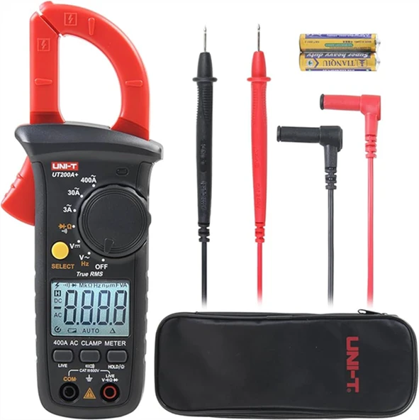 UNI-T UT200B+ Dijital Pens Ampermetre AC400A - 2