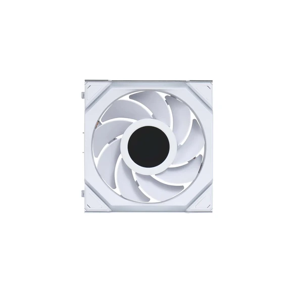 Lian Li G99.12RSLLCD1W3W.00UNI FAN REVERSE SL WIRELESS LCD 3x120mm Beyaz Kasa Fanı - 4