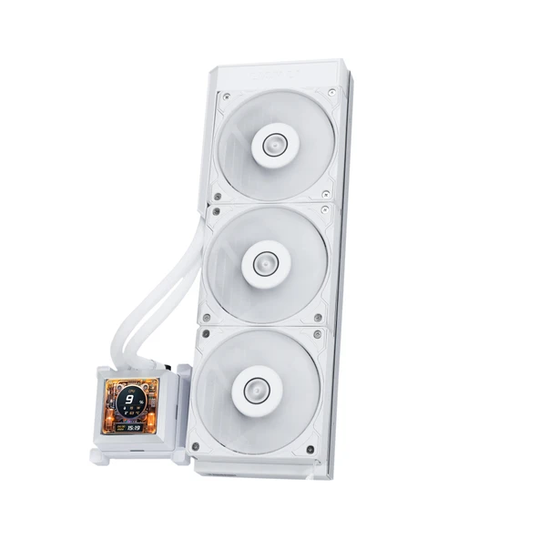 Lian Li Hydro-Shift LCD 360 Beyaz Performance Fan İşlemci Sıvı Soğutma