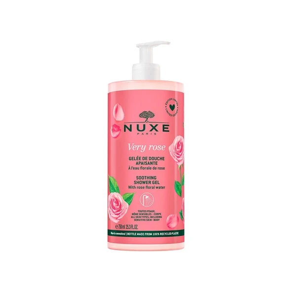 Nuxe Very Rose Gül Özlü Yatıştırıcı Duş Jeli 750 ml ürün görseli
