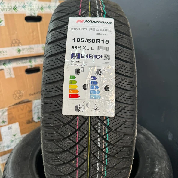 185/60 R15 88H XL L Nankang AW-6 Cross Seasons 4 Mevsim Lastik 2024 Üretim (1 ADET FİYATIDIR)