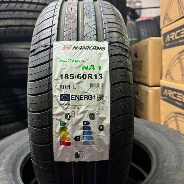 185/60 R13 80H L Nankang ECONEX NA-1 Yazlık Lastik 2024 Üretim (1 ADET FİYATIDIR)
