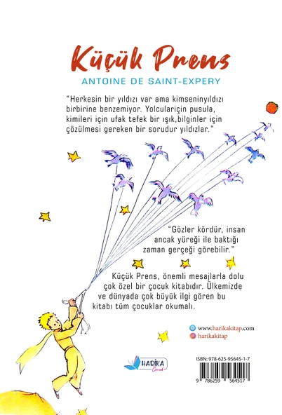 Küçük Prens - Antoıne De Saınt Expery - 80 Sayfa - 2