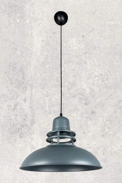 LEGACY  Fener Özel Tasarım Modern Salon - Mutfak - Cafe Antrasit Tekli Sarkıt Avize - Resim 4