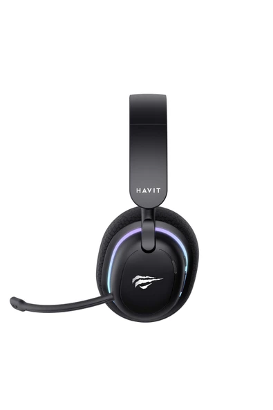 Havit Gamenote Fuxi-H7 RGB Kablosuz Gaming Oyuncu Kulaklığı - 5