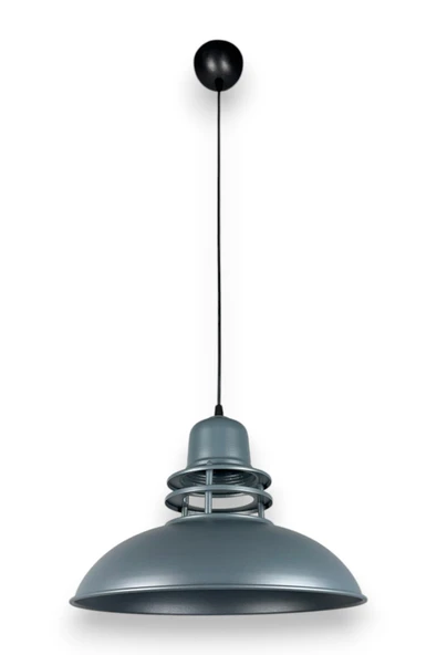 LEGACY  Fener Özel Tasarım Modern Salon - Mutfak - Cafe Antrasit Tekli Sarkıt Avize - Resim 3