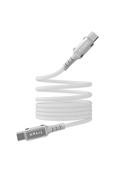 Havit CB6297 Type-C to Type-C Uyumlu Manyetik Şarj Kablosu PD60W - 2