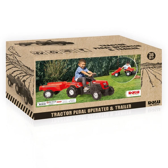 Nessiworld Dolu Ranchero Römorklu Traktör - Resim 3