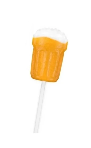Chupa Chups 3D Fızzy Drinks Portakal Aromalı Lolipop Şeker 15 g x 4 ADET - 3