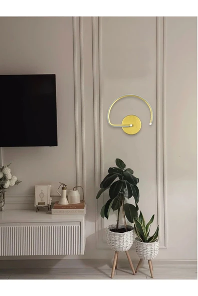 LEGACY  Gigi Aplik Modern Tasarım Eskitme Renk - Gün Işığı Ledli Banyo - Mutfak - Salon Led Duvar Aplik
