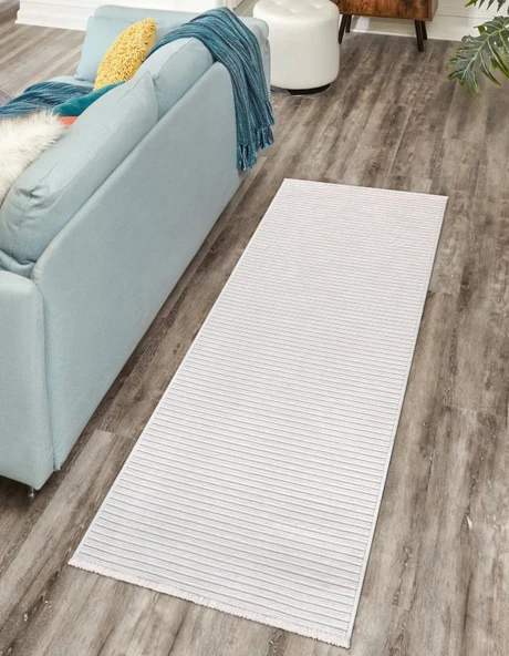 RAVİ Yıkanabilir Yolluk Kaydırmaz,Pamuk Dokuma,Premium Kalite Salon&mutfak&yemek Odası Kilimi ürün görseli