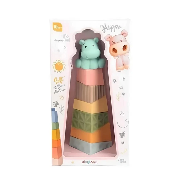 Nessiworld Soft İstifleme Piramit Koala 8'li Set