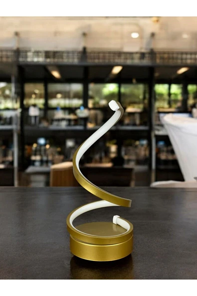 LEGACY Lara Eskitme Renk Gün Işığı Led Işıklı Modern Tasarım Led Masa Lambası - Abajur - Gece Lambası ürün görseli 1