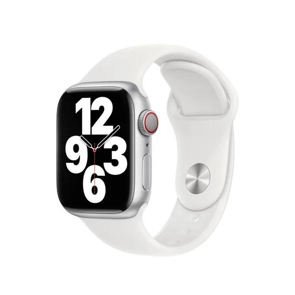Apple Watch 41mm Beyaz Spor Kordon MP6V3ZM/A - 2