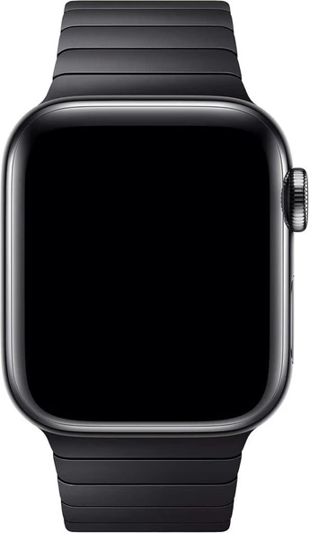 Apple Watch Band - Baklalı Model Bilezik - 42 mm - Uzay Siyahı - One Size Outlet - 3