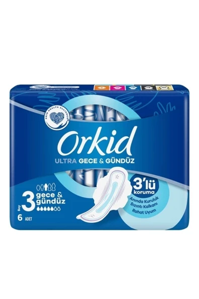 Hijyenik Ped Ultra 6'lı Gece & Gündüz X 6 'lı (36 Ped)