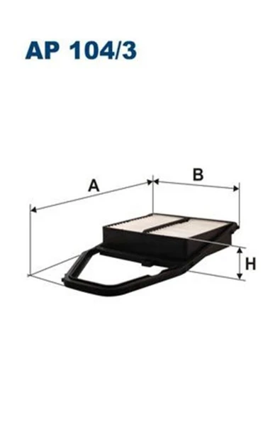 Filtron Ap104/3 Filtre Hava-(honda: Cıvıc 01-06 Sedan ) (WA293971)