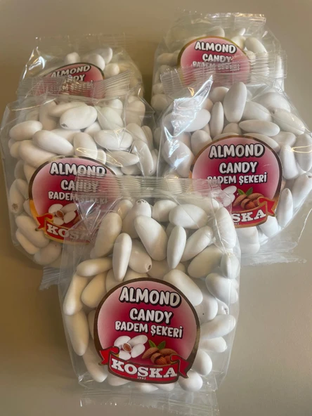 KOSKA BADEM ŞEKERİ 200 GR KOLİ 24 ADET ürün görseli